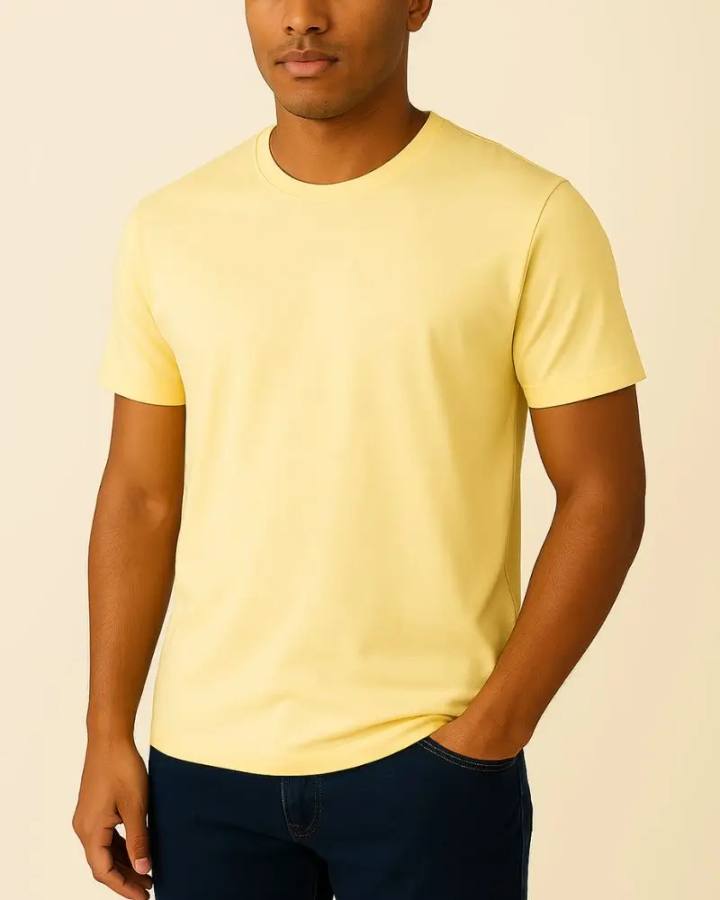 Camiseta Masculina Básica 100% Algodão
