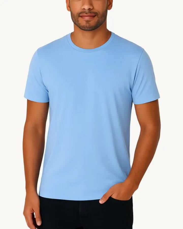Camiseta Masculina Básica 100% Algodão
