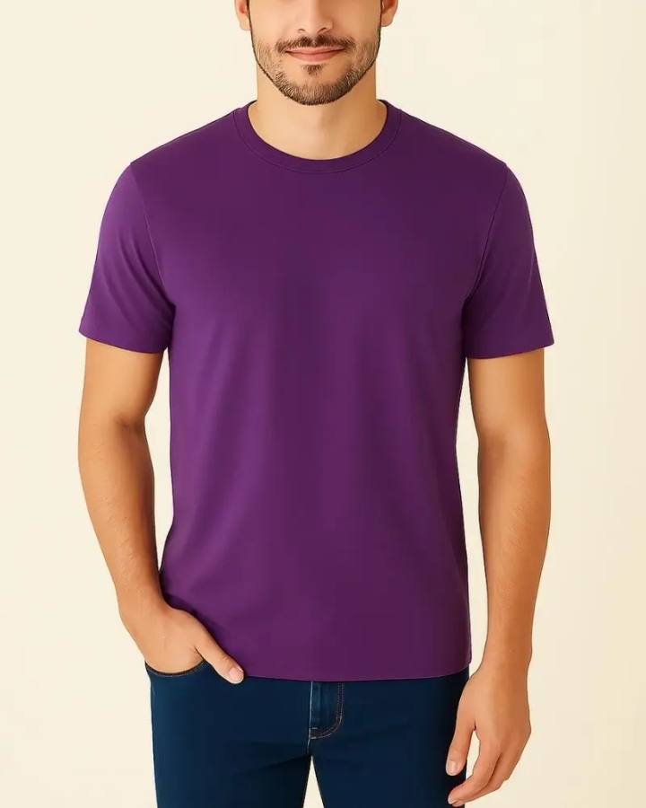 Camiseta Masculina Básica 100% Algodão