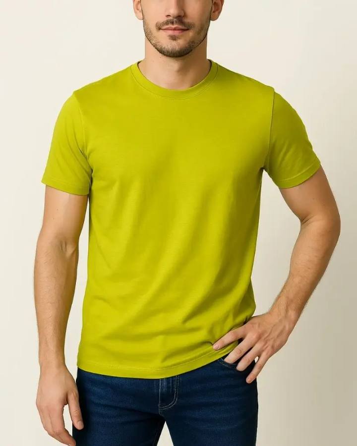 Camiseta Masculina Básica 100% Algodão