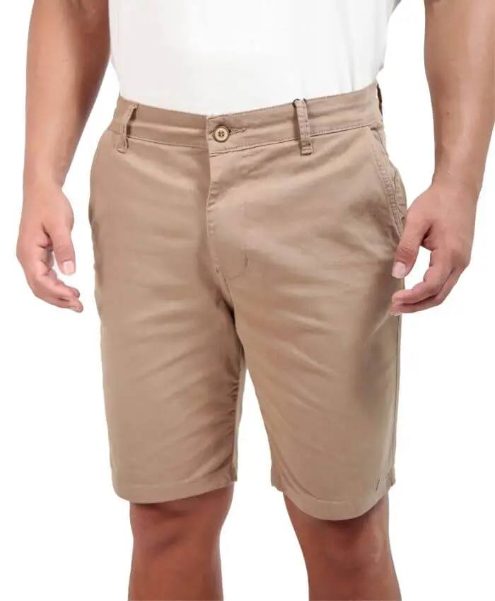 Bermuda Masculina Básica de Sarja