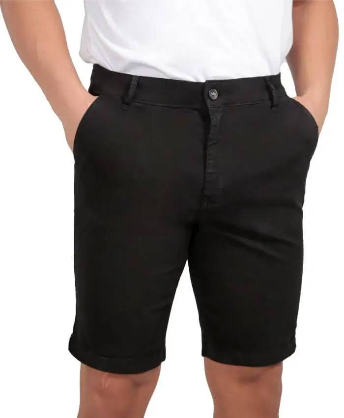 Bermuda Masculina Básica de Sarja
